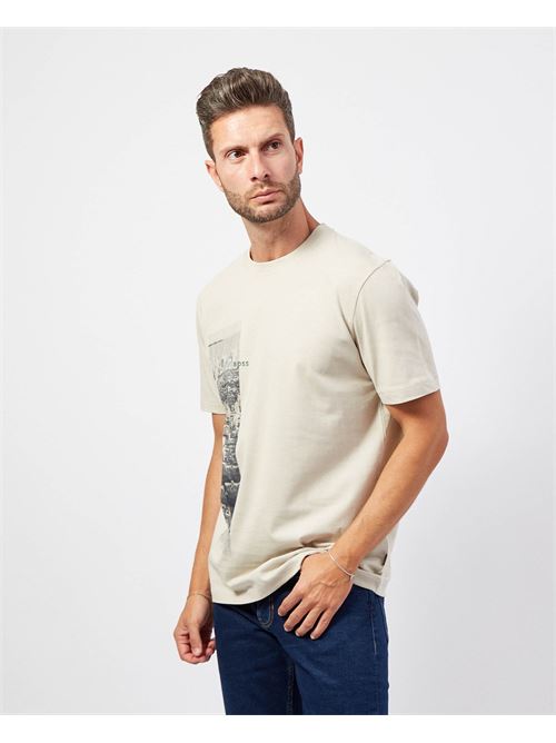 T-shirt uomo Boss in cotone con stampa nuova stagione BOSS | 50522640271