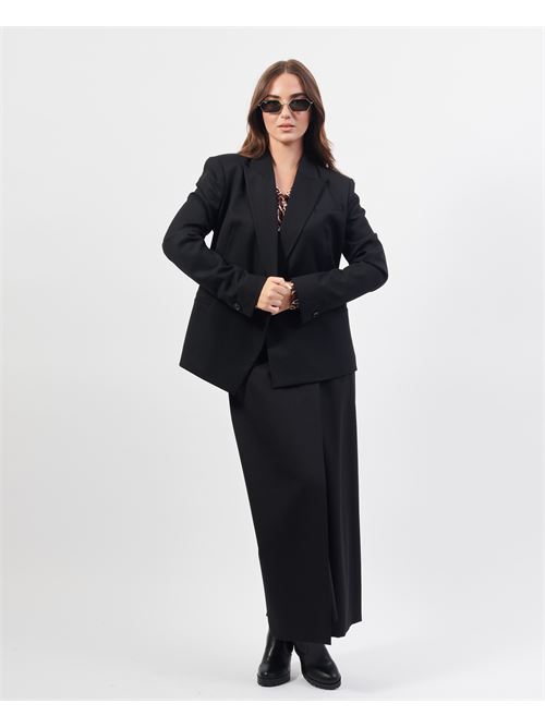 Veste femme Boss slim fit en sergé de laine mélangée BOSS | 50524019001