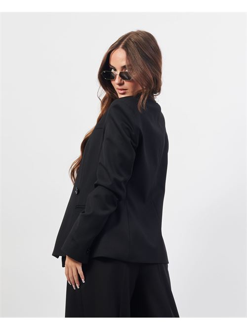 Veste femme Boss slim fit en sergé de laine mélangée BOSS | 50524019001