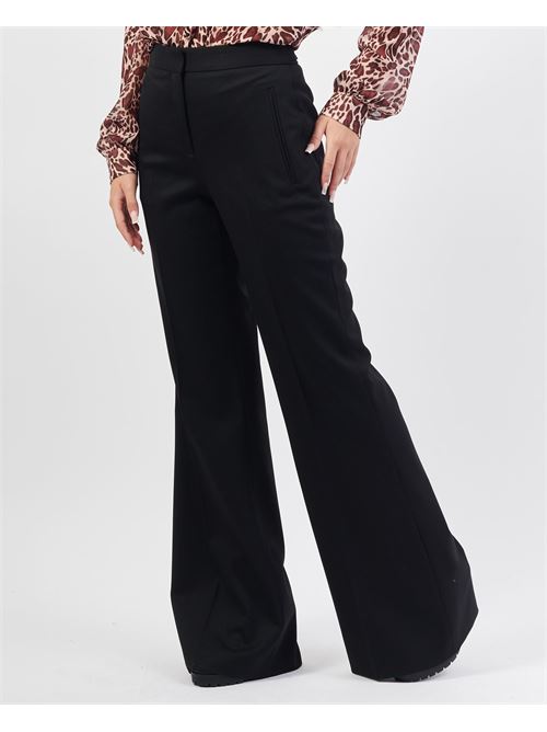 Boss Women's Flared Trousers in Wool Blend BOSS | 50524051001