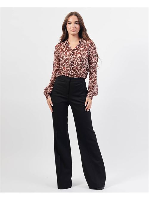 Boss Women's Flared Trousers in Wool Blend BOSS | 50524051001