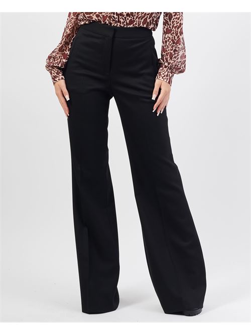 Boss Women's Flared Trousers in Wool Blend BOSS | 50524051001