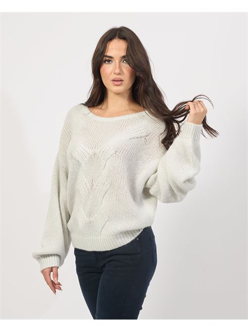 Pull femme Boss à col rond avec broderie BOSS | 50525191118