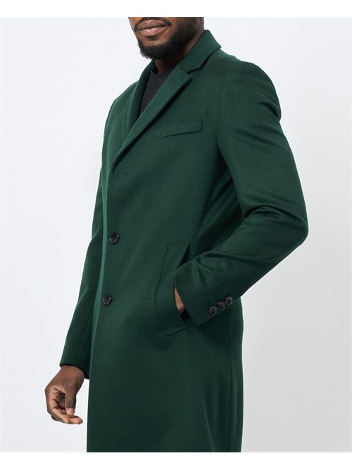 Cappotto uomo Boss in lana vergine e cashmere BOSS | 50525739385