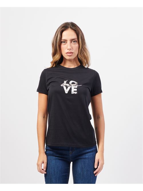 T-shirt donna Boss con stampa Love BOSS | 50525869001