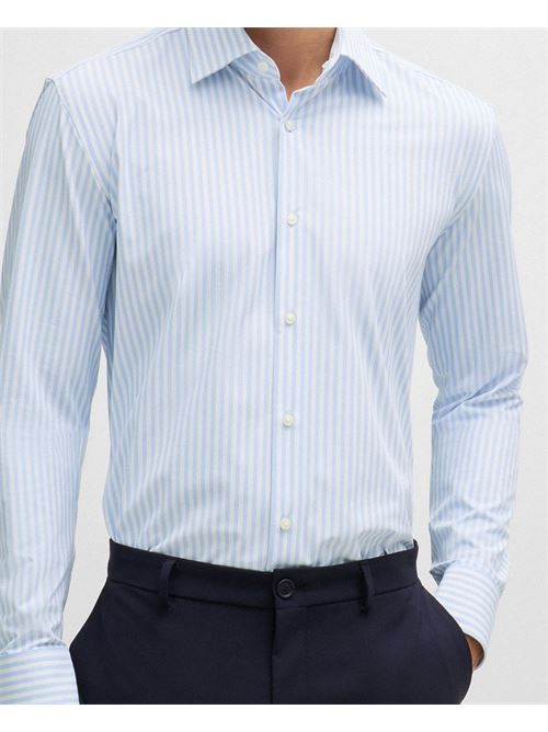 Chemise Boss coupe slim en tissu stretch BOSS | 50527521450