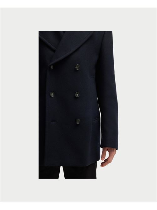 Manteau Boss ? double boutonnage en laine m?lang?e BOSS | 50527932404