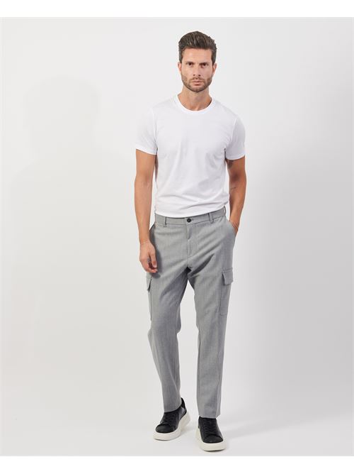 Boss relaxed fit cargo trousers in stretch fabric BOSS | 50527941030