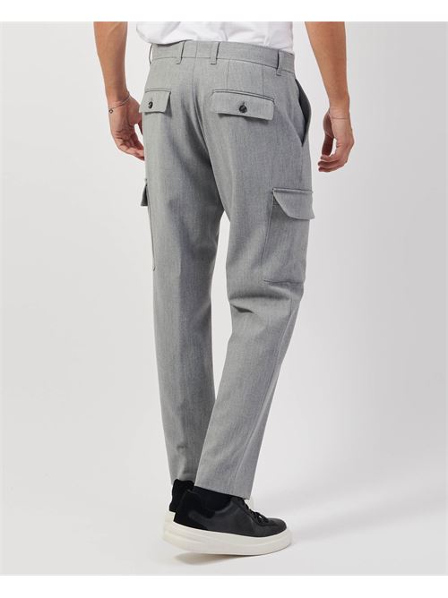 Boss relaxed fit cargo trousers in stretch fabric BOSS | 50527941030