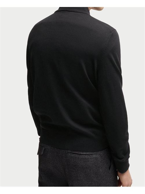 Pull homme Boss avec col en V et zip BOSS | 50528300001