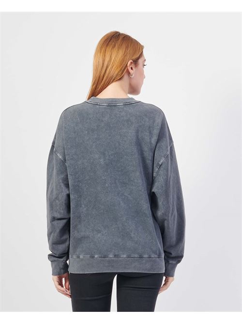 Sweat-shirt à col rond femme Boss en coton stretch BOSS | 50528539001