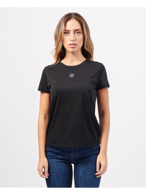 T-shirt in cotone Boss con monogramma BOSS | 50528826001