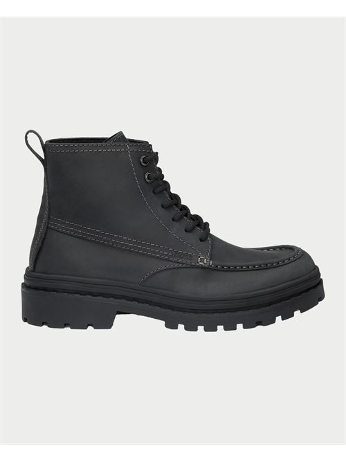 Bottines Boss pour hommes en cuir cir? BOSS | 50529219001