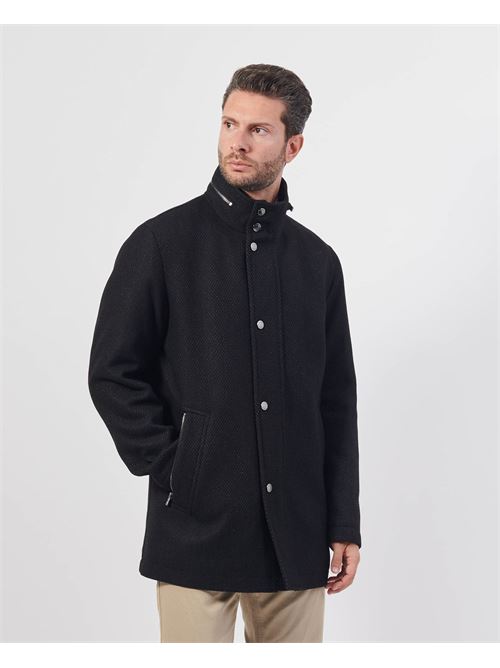 Manteau homme Boss en laine vierge mélangée BOSS | 50530695001