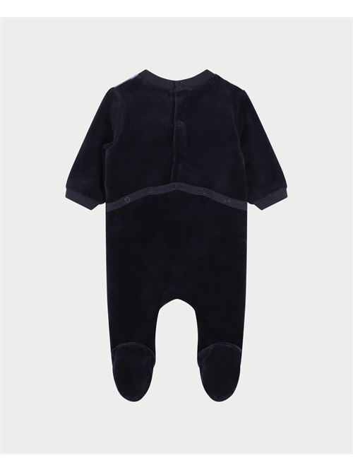 Boss Velvet Baby Romper with Logo BOSS | J51051849