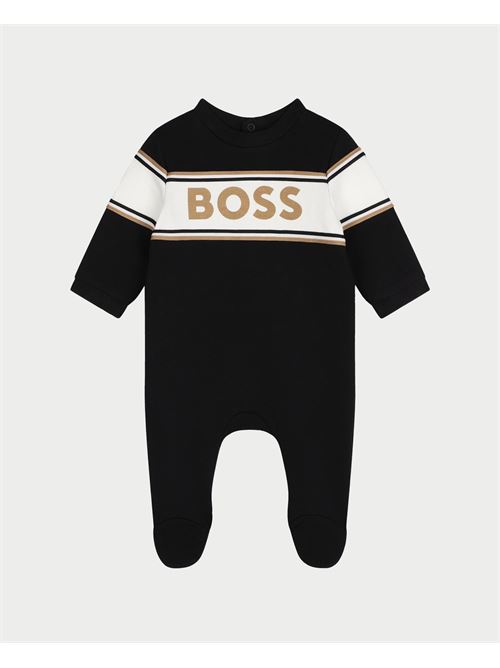 Boss Baby Romper and Bib Set BOSS | J5106409B