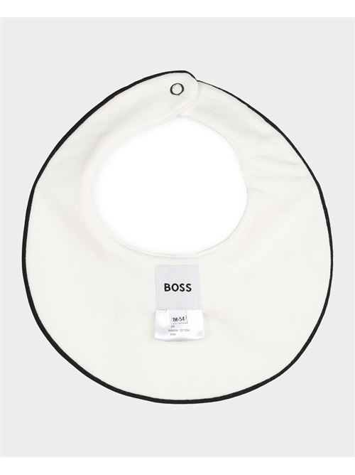 Ensemble grenouillère et bavoir Boss pour nouveau-né BOSS | J5106409B