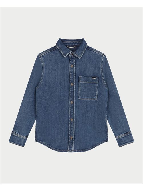 Camicia jeans Boss per bambini BOSS | J51131Z22