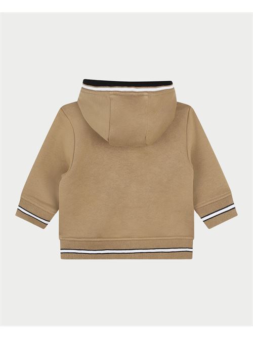 Sweat-shirt Boss beige pour nouveau-né avec logo BOSS | J51246269