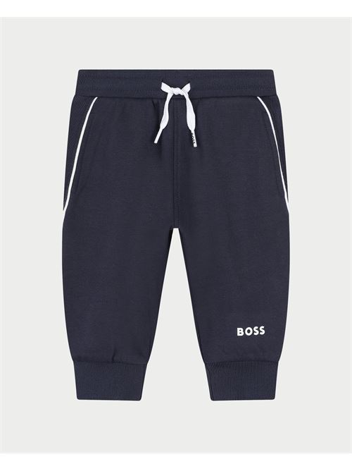 Tenue boss bleu pour nouveau-né BOSS | J51263849