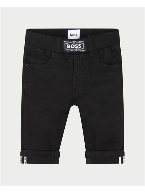 Boss Cotton Blend Jeans for Babies BOSS | J5126609B