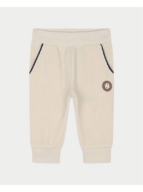 Pantaloni jogging in velluto Boss per bambini BOSS | J5127321C