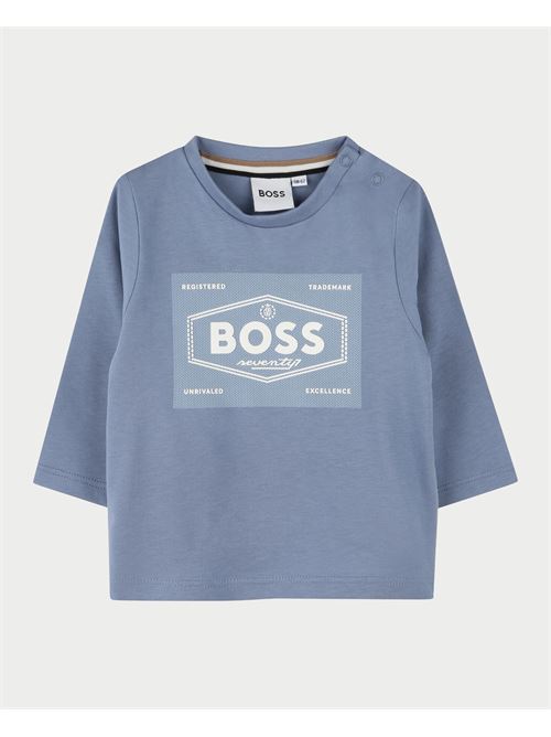 T-shirt Boss à manches longues pour enfants BOSS | J51290049