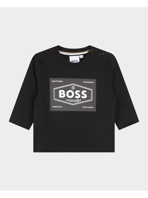 T-shirt Boss à manches longues pour enfants BOSS | J5129009B