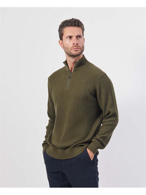 Pull nid d'abeille demi-zipp? homme Bugatti BUGATTI | 7500-65546B180