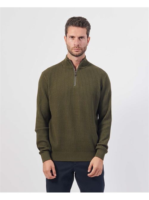 Pull nid d'abeille demi-zipp? homme Bugatti BUGATTI | 7500-65546B180