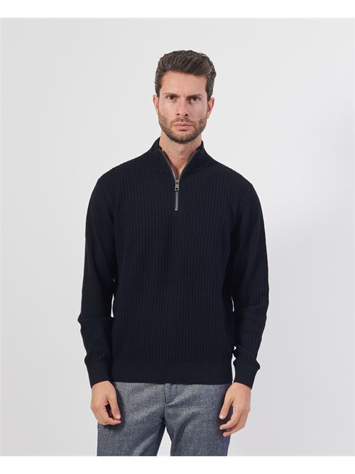 Pull nid d'abeille demi-zipp? homme Bugatti BUGATTI | 7500-65546B390