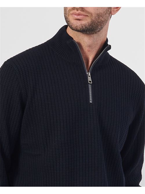 Pull nid d'abeille demi-zipp? homme Bugatti BUGATTI | 7500-65546B390