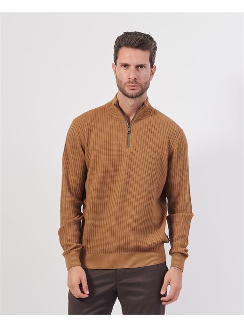 Pull nid d'abeille demi-zipp? homme Bugatti BUGATTI | 7500-65546B70