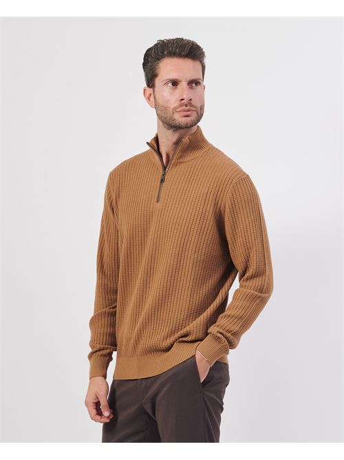 Pull nid d'abeille demi-zipp? homme Bugatti BUGATTI | 7500-65546B70