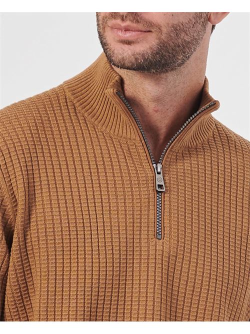 Pull nid d'abeille demi-zipp? homme Bugatti BUGATTI | 7500-65546B70