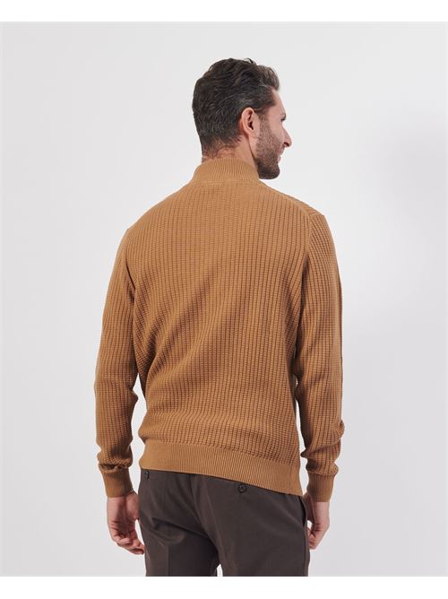 Pull nid d'abeille demi-zipp? homme Bugatti BUGATTI | 7500-65546B70