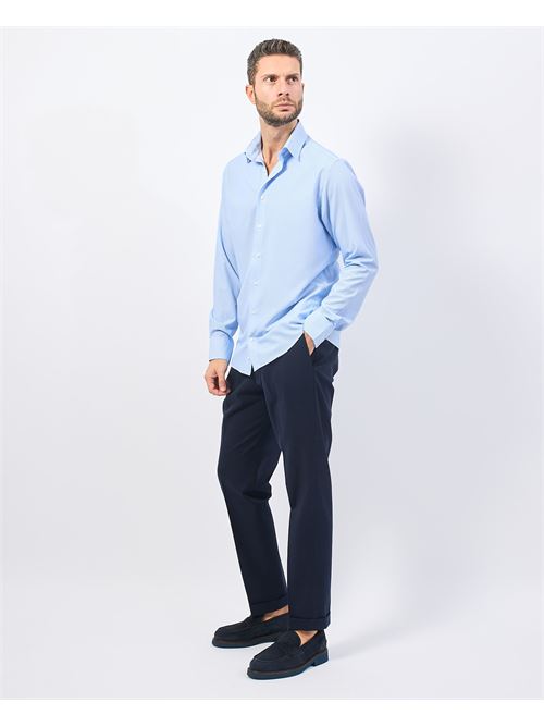 Bugatti Men's Shirt with Narrow Stripes BUGATTI | 9150-68601B320