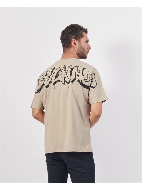 T-shirt en coton avec logo Disclaimer DISCLAIMER | 24IDS54501FANGO-ST.NERO