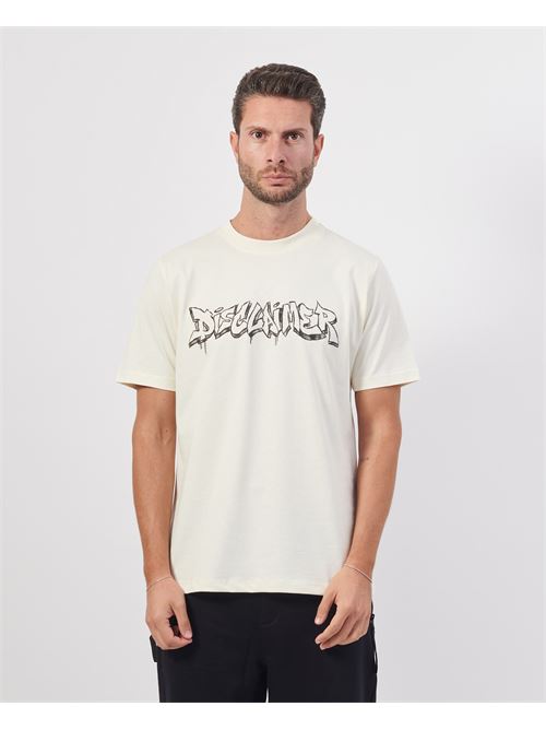 T-shirt en coton avec logo Disclaimer DISCLAIMER | 24IDS54521LATTE-ST.NERA