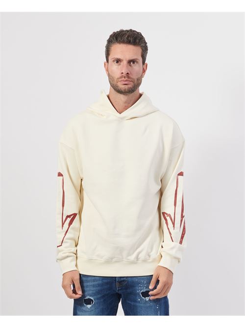 Sweat ? capuche avec logo DISCLAIMER | 24IDS54541LATTE