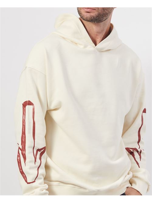 Sweat ? capuche avec logo DISCLAIMER | 24IDS54541LATTE