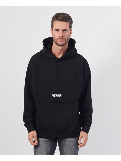 Sweat-shirt Disclaimer coupe d?contract?e avec capuche DISCLAIMER | 24IDS54547NERO