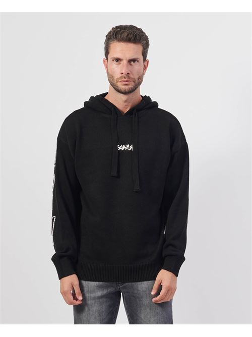 Disclaimer sweat-shirt tricot? ? capuche pour hommes DISCLAIMER | 24IDS54611NERO