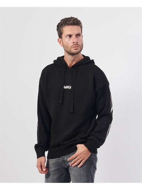 Disclaimer sweat-shirt tricot? ? capuche pour hommes DISCLAIMER | 24IDS54611NERO