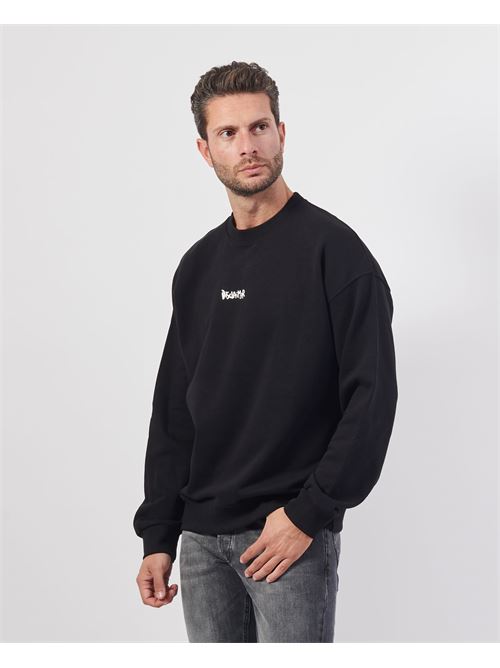 Sweat-shirt pour hommes avec logo devant et derri?re DISCLAIMER | 24IDS54621NERO