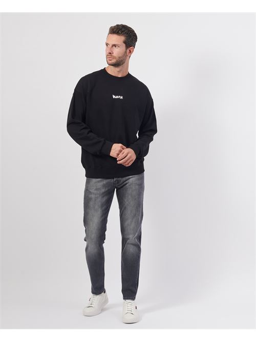 Sweat-shirt pour hommes avec logo devant et derri?re DISCLAIMER | 24IDS54621NERO