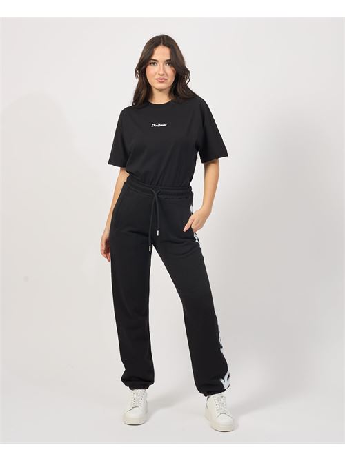 Pantalon de surv?tement femme avec logo DISCLAIMER | 24IDS54657NERO-ST.BIANCA