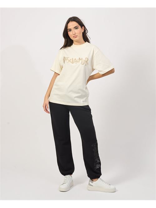 Disclaimer t-shirt femme ? sequins DISCLAIMER | 24IDS54686LATTE