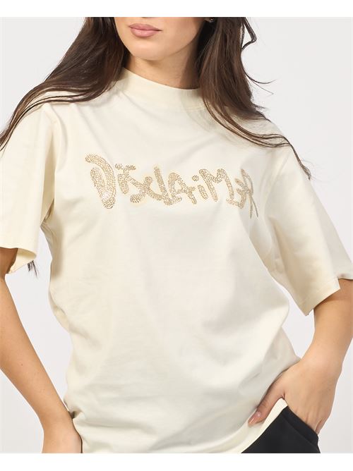 Disclaimer t-shirt femme ? sequins DISCLAIMER | 24IDS54686LATTE