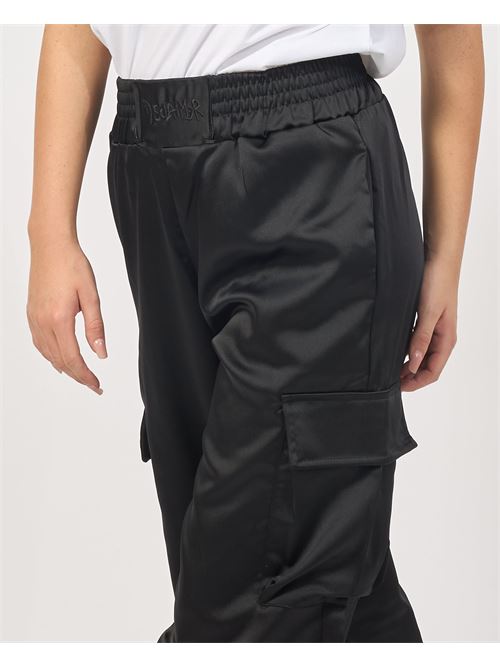 Pantalon cargo ? taille ?lastique DISCLAIMER | 24IDS54726NERO